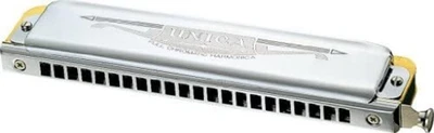 TOMBO chromatic harmonica 22 holes sliding Unica 1244C F/S w/Tracking# Japan New - Image 1 of 4