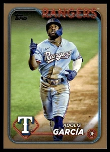 2024 Topps Serie 1 Oro Adolis Garcia 1448/2024 Texas Rangers #134 - Foto 1 di 2