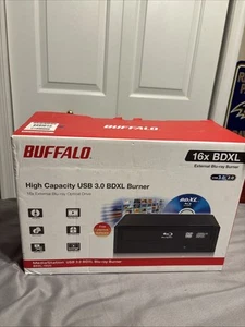 Buffalo BDXL-16U3-US High Cap USB 3.0 BDXL 16x externer Blue-ray Brenner Open Box - Bild 1 von 4