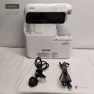 EPSON EB685W WXGA LCD H744B HDMI PROJECTOR 1951 LAMP HOURS NO REMOTE - Picture 1 of 10