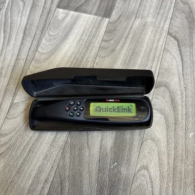 Vintage WizCom Quick Link Pen Handheld Scanner Super Pen 1999 w/case  - Image 1 of 4