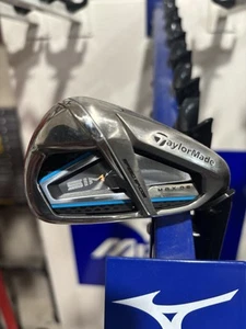 TaylorMade SIM MAX OS 7 Single Iron KBS MAX Stiff steel RH Very Good - Picture 1 of 5