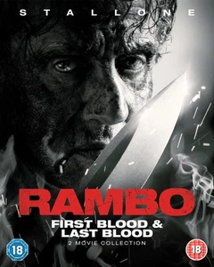 Rambo: First Blood & Last Blood (Blu-ray) Paz Vega Bill McKinney (UK IMPORT) - Picture 1 of 1