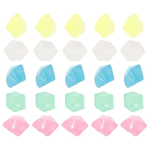  100 Stück Aquarium Ornamente bunte kleine Steine Aquarium Deko - Bild 1 von 12