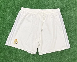 REAL MADRID 2015 2016 HOME FOOTBALL SOCCER SHORTS ADIDAS MENS XL - Picture 1 of 4