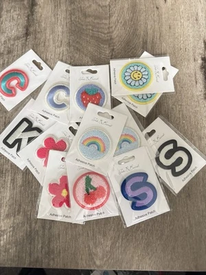 Ink & Barrel Self-Adhesive Letter Patches Crafts Sewing Monogram - Image 1 of 4