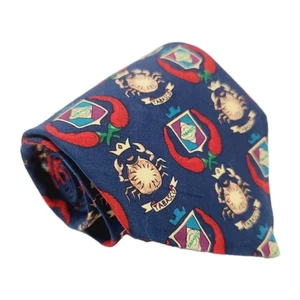 Tabasco Necktie Multicolor Geometric Pattern Men's Cotton Neck Tie - Picture 1 of 5