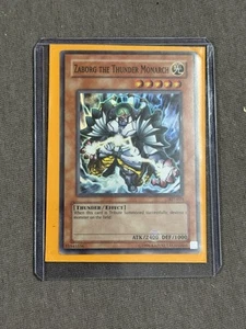 Yugioh Zaborg The Thunder Monarch AST-023 Unlimited Super Rare Holo - Picture 1 of 8