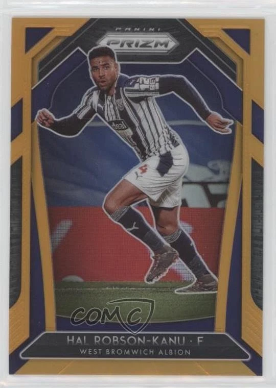 2020-21 Panini Prizm Premier League Orange Prizm /25 Hal Robson-Kanu #270 - Image 1 of 2