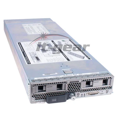 Cisco UCS UCSB-B200-M5, 2x SILVER 4210 10C, 512GB RAM, 2x 240GB SATA SSD Foto 1 de 4