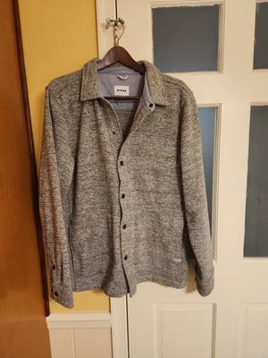 Abrigo Chaqueta Hombre PrAna Gris Tri Hilos Térmicos Polartec Talla L Foto 1 de 4