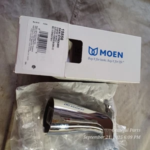MOEN 15856 Sani-Stream Diverter Spout Chrome - Picture 1 of 3