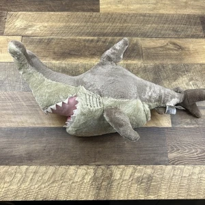 24" Disney Anchor Head Shark Puppet Plush Stuffed Animal From Finding Nemo - Picture 1 of 20