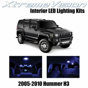 XtremeVision Interior LED for Hummer H3 2005-2010 (15 PCS) Blue - Picture 1 of 9