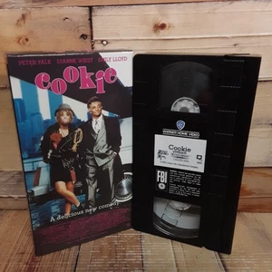 Cookie VHS Used Peter Falk Comedy Drama MINT - Picture 1 of 5