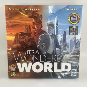 It's A Wonderful World Board Game Brand New Sealed Guérard Wolff - Picture 1 of 6
