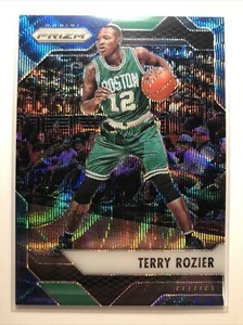 Terry Rozier 2016-17 Panini Prizm Choice BLUE GREEN WAVE SSP HORNETS /99