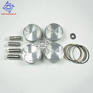 4X Piston & piston pin rings Kit for Hyundai KIA ELANTRA 2.0L 2017-2018 NEW - Picture 1 of 7