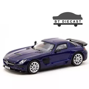 TARMAC WORKS MERCEDES BENZ SLS AMG COUPE BLACK SERIES 1/64 T64G-027-SHMEE 150 - Picture 1 of 3