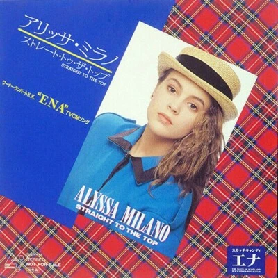 ALYSSA MILANO "Stright to the Top" 1989 Japan PROMO ONLY only 7" w/ps TV - Image 1 of 3