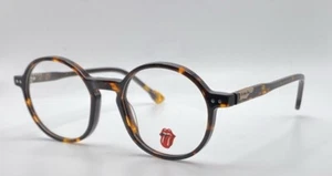 NEW Authentic THE ROLLING STONES frame/unisex RSAA017C28 Tortoise Opal 50-19-140 - Picture 1 of 8