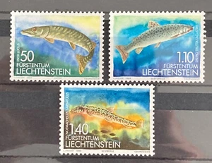 LIECHTENSTEIN - 1989 FISH (2ND SERIES) SET NHM SG 959-61 - Picture 1 of 1