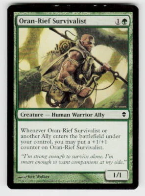Zendikar #174 Oran-Rief Survivalist - Image 1 of 2