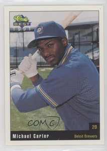 1991 Classic Best Beloit Brewers Mike Carter #22