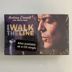 Rodney Crowell I Walk The Line Revisited (Cassette) Single New Sealed - Picture 1 of 2
