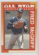 1990 Topps All-Star Box Set Collector's Edition (Tiffany) Fred McGriff #385 HOF