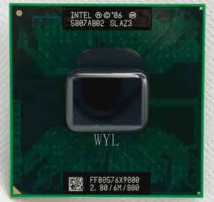 Procesador Intel Core 2 Extreme X9000 CPU de doble núcleo 2,8 GHz 6M 800 MHz SLAZ3 - Imagen 1 de 5