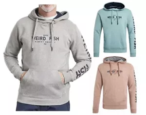 Ex Weird Fish Men's Calistoga Hoodie Pullover Jumper Sweatshirt Brand New S-5XL - Picture 1 of 21