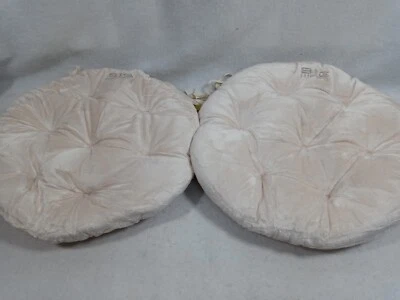 2-17" Beige Round Chair Seat Cushion Pad Mat Dining Chair Cushion Soft Thicken - Image 1 of 4