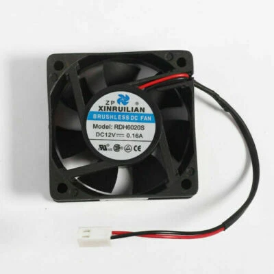 1PCS XINRUILIAN RDH6020S DC12V 0.16A 6CM 6020 2 pin heating fan - Image 1 of 3