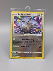 Radiant Eevee SWSH230 Promo - Pokémon GO Black Star Promo Karte - NM - Bild 1 von 3