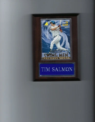 TIM SALMON PLAQUE ANAHEIM CALFORNIA LOS ANGELES ANGELS LA BASEBALL MLB    C Cover