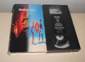 Original 1993 VHS New Order Story A New Order Video - Picture 1 of 3