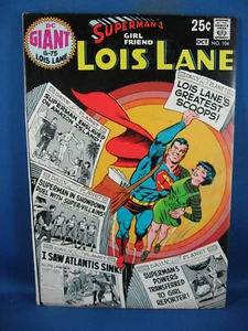 SUPERMAN GIRLFRIEND LOIS LANE 104 VF 1970 - Picture 1 of 2