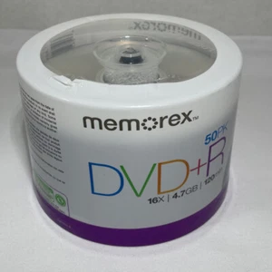 Memorex DVD-R 16X/4,7GB/120Min 50 Stück NEU versiegelt - - Bild 1 von 6
