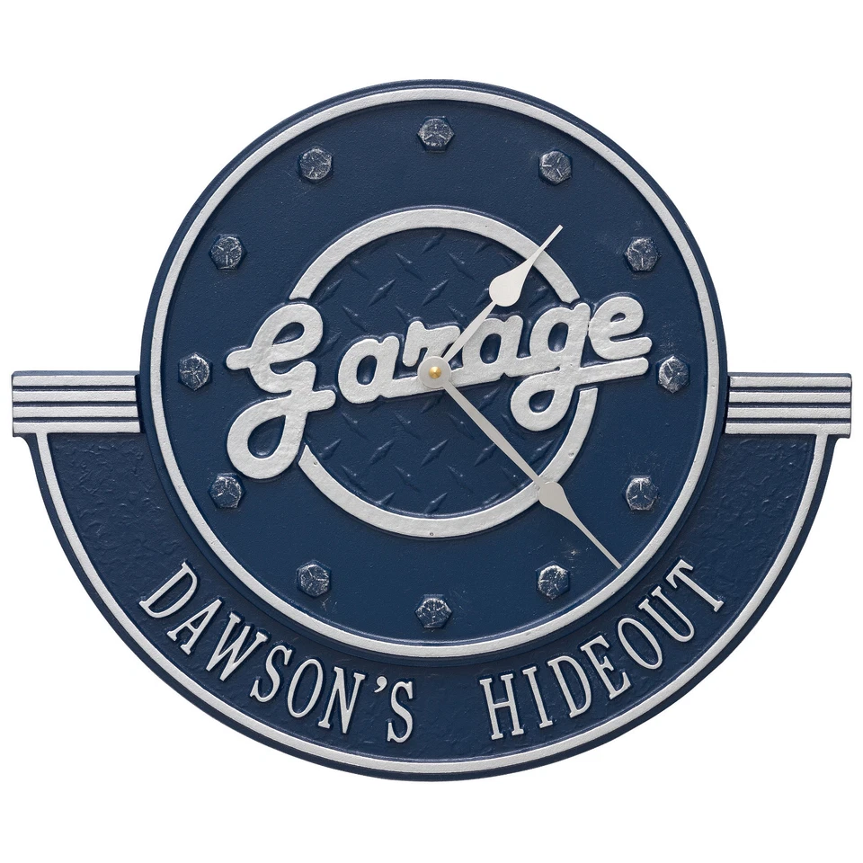 Reloj de pared personalizado garaje 12" interior/exterior Foto 1 de 1