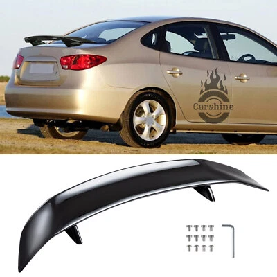 47" Rear Trunk Spoiler Racing GT Wing Gloss Black For 2006-hyundai-elantra  New Foto 1 de 4