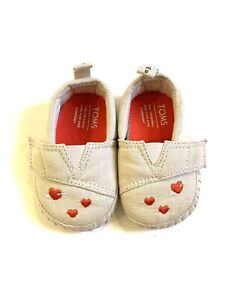 Infant Toms Sweet Heart Shoes 