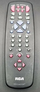 RCA UNIVERSALE TV VINTAGE CRK91EE1 Telecomando cavo DSS videoregistratore 1/2 testato funziona - Foto 1 di 8