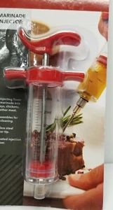BACKYARD Marinade Injector 30 ML - 1 OZ Inject turkey chicken Stainless Steel - Picture 1 of 4