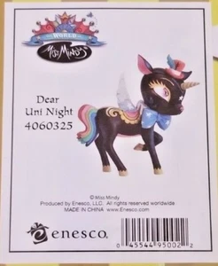 The World of Miss Mindy Dear Unicorn Dark of Night Figur #4060325 - Bild 1 von 2