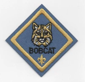 Bobcat Cub Rank Patch (Diamond) w/ New "Since 1910" Slogan Backing, Mint! - Picture 1 of 1