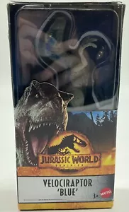 Jurassic World Dino Rivals Velociraptor Blue Dinosaur 6” Action Figure Toy - Picture 1 of 5