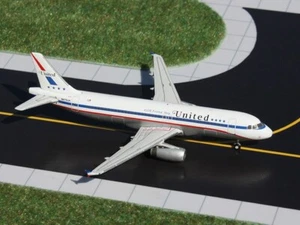United Airbus A320 N475UA Stars And Bars GeminiJets GJUAL1061 Scale 1:400 RARE - Picture 1 of 1