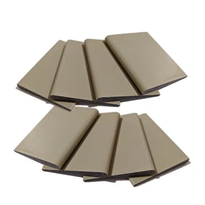 Door Corner Seals Fix Light Gaps of Doors Bottom Weatherstripping Self-Adhesive - Image 1 of 4