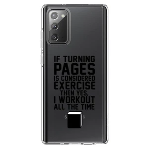 Clear Case für Galaxy Note Umblättern betrachtet Übung I Training - Bild 1 von 7